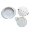 Manual Shami Kebab and Burger Press - in Plastic | White