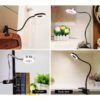 Metal Adjustable Desk Lamp - Flexible Lamp Perfect for Any Space