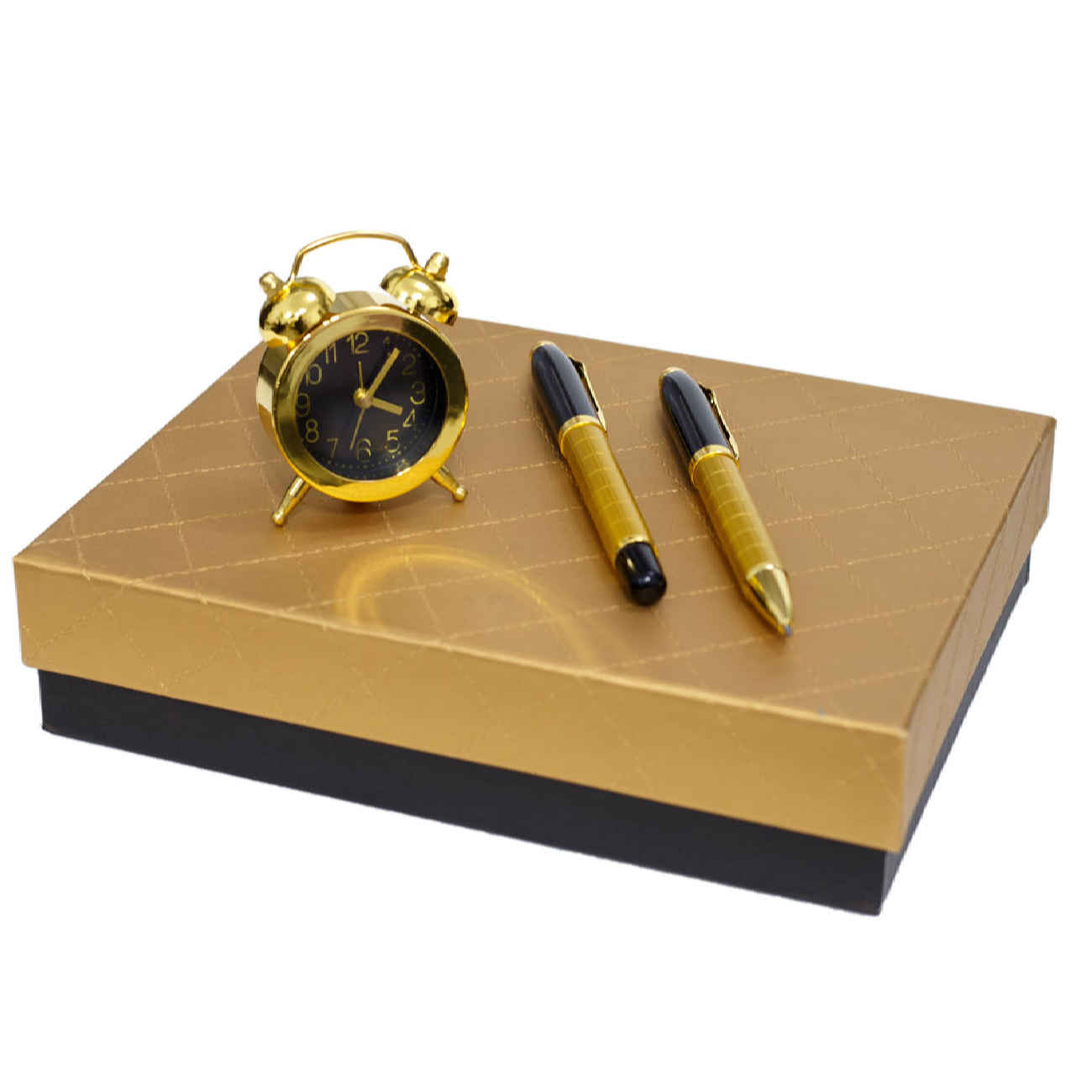 Metal Office Desk Set – Suitable for Office Pack of 4 in Golden