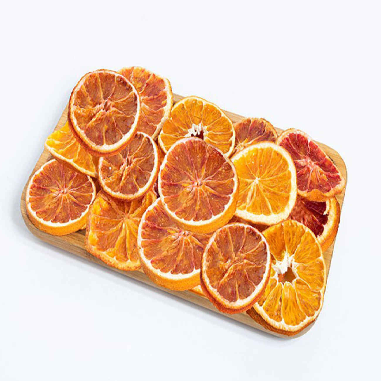 Naturally Dried Orange Slices for Snacking and Garnishing (250 gr)