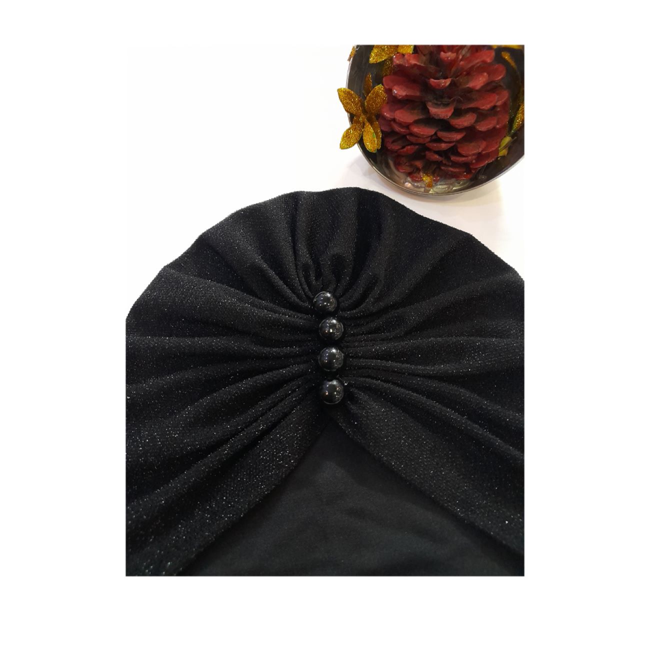 Turban in Pearl Design Elegant and Versatile for Every Occasion