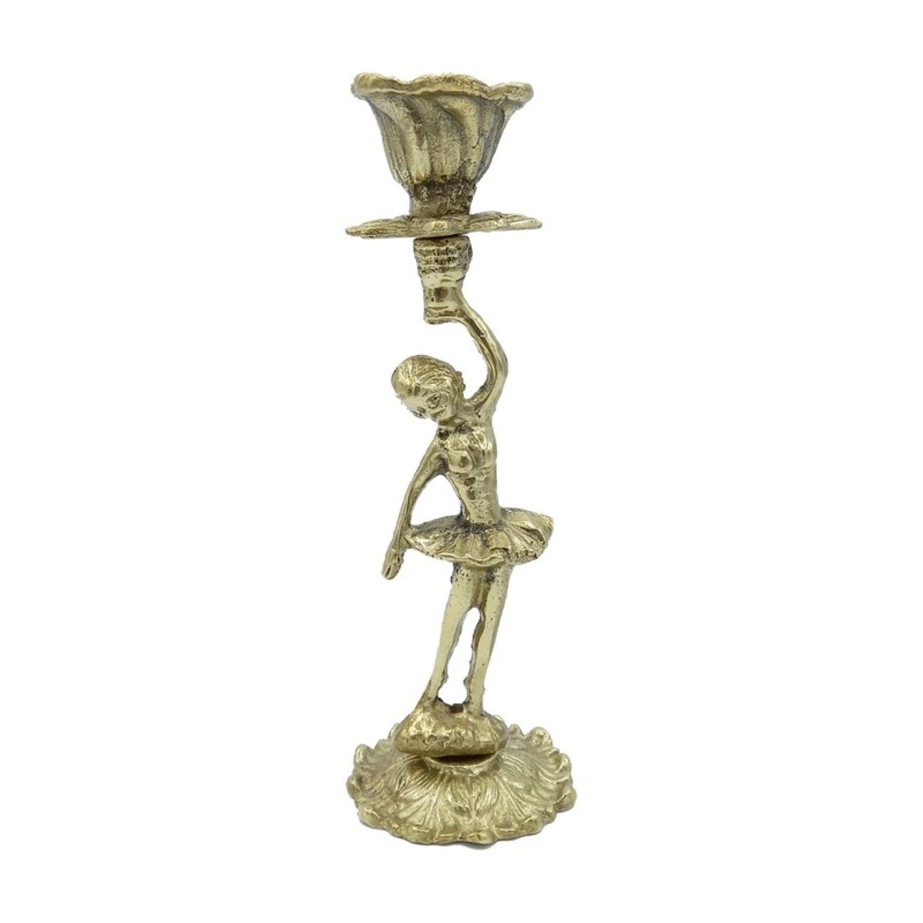 Persian Brass Mirror Frame Candlesticks Set Traditional Design Elegant Style