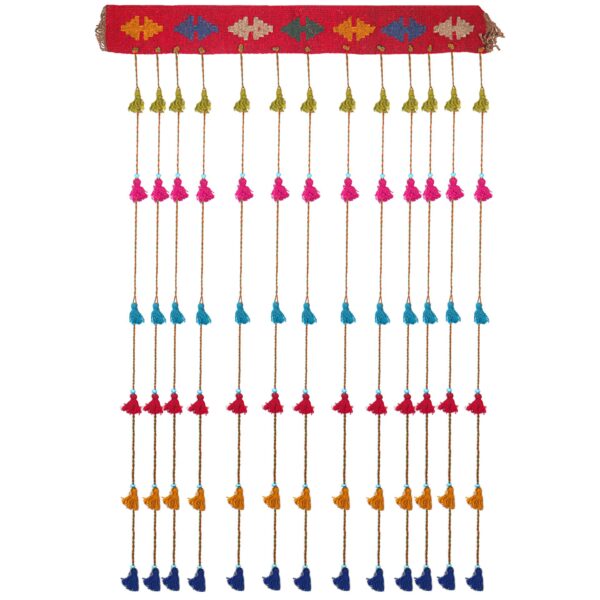 Persian DIY Tassel Wall Hanging Traditional Kilim Design Model Megabyzus