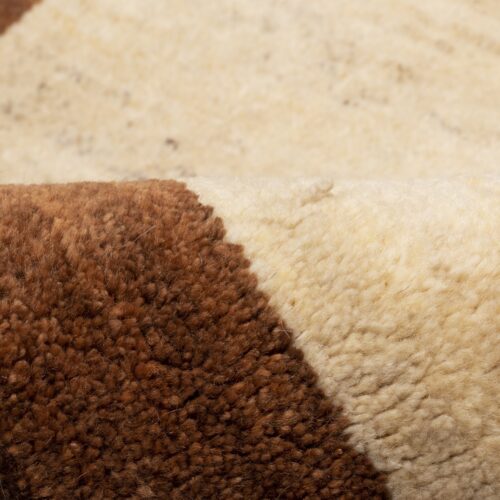 Persian Gabbeh Rug with Wool Authentic Handwoven in Fars Animal Motifs