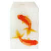 Persian Nowruz Candle Perfect for Your Haft-Seen with Fish Design (x2)