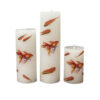 Nowruz Candle – Ya Moghaleb Al Gholub Design for Haft-Sin Display (x3)