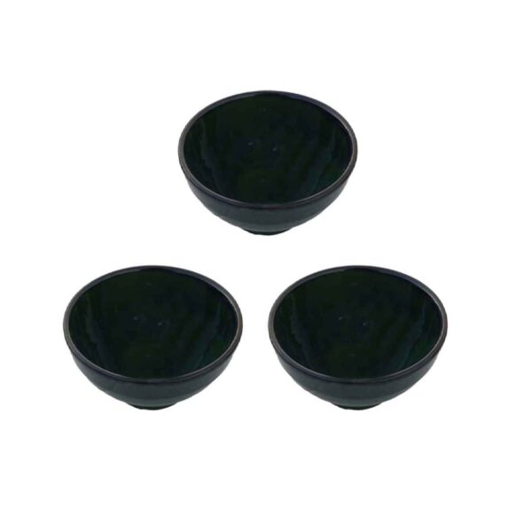 Pottery Dizi Bowl - Ideal for Abgoosht, Yogurt, Soup and Noodle (Set of 3)