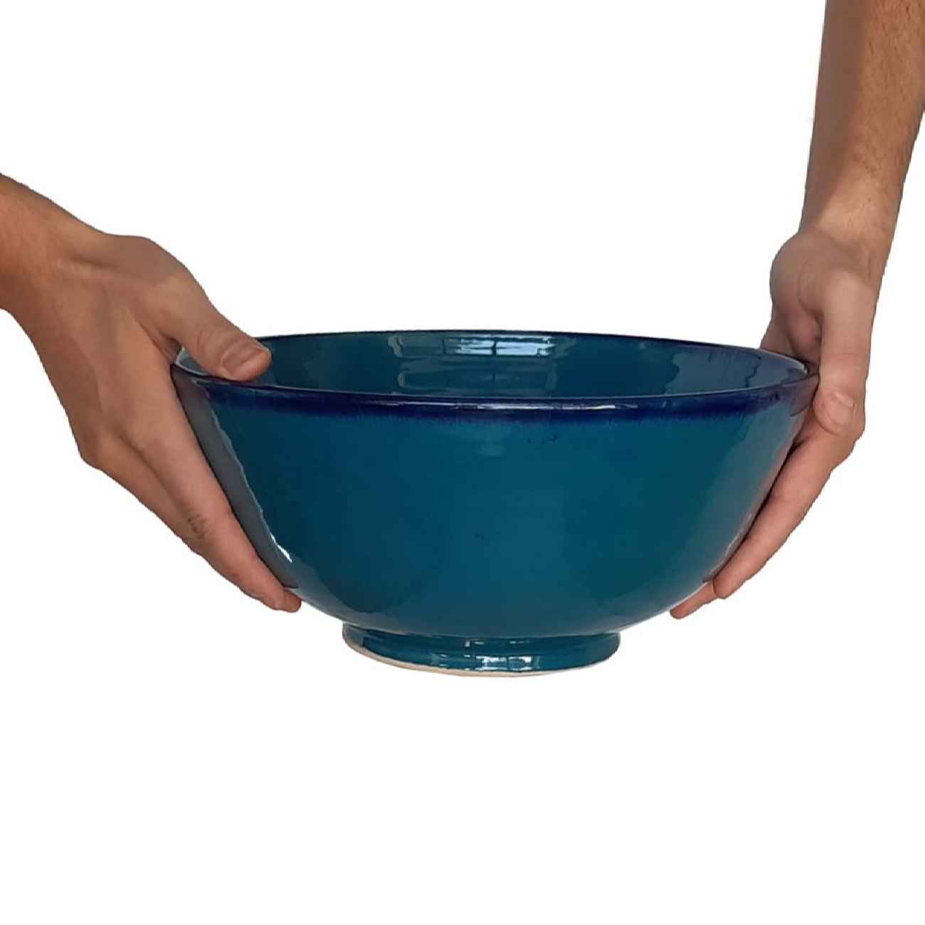 Pottery Dizi Bowl – Versatile for Abgoosht, Yogurt, Soup and Noodles Lovers | Blue
