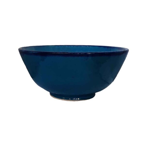 Pottery Dizi Bowl - Versatile for Abgoosht, Yogurt, Soup and Noodles Lovers | Blue