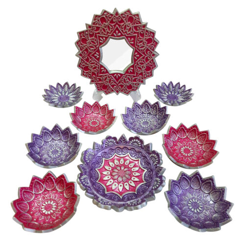 Pottery Haft Seen – Suitable for Nowruz & Persian New Year Set of 10