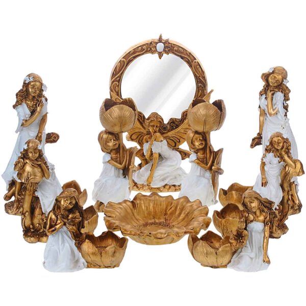 Resin Haft Seen - Suitable for Persian New Year with Angle Design (Set of 10)