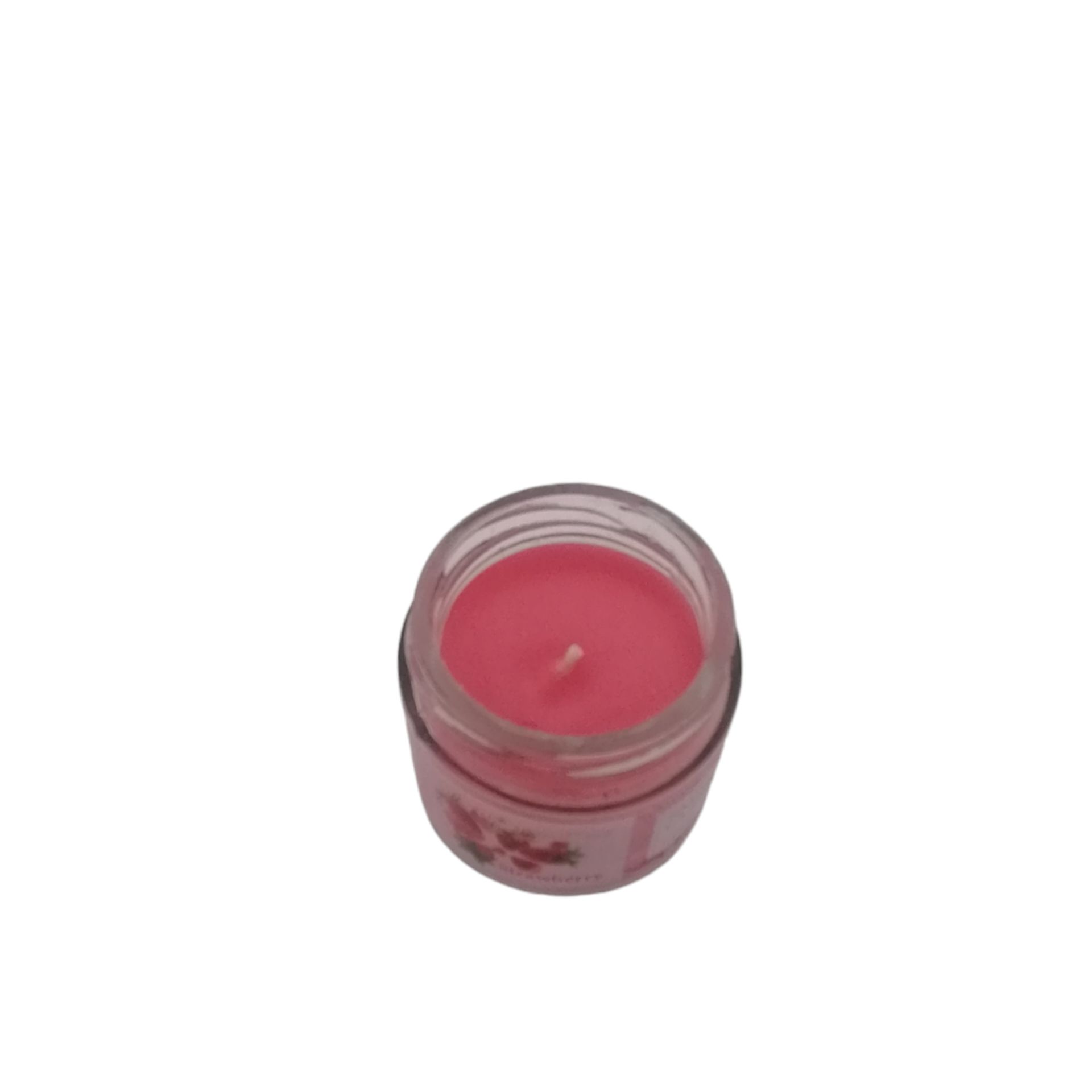 Scented Candle Jar for Relaxation & Any Occasion with Strawberry Scent