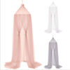 Single Bed Canopy Dome Tent Hanging Curtain for Indoor/Outdoor Dustproof Use