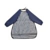 Sleeved Baby Bib - Protect Their Clothe with Stripes Design