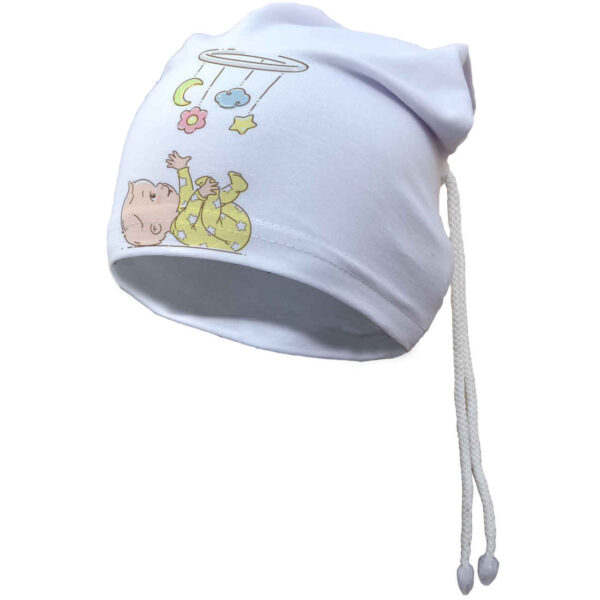Soft and Stylish Baby Hat - Suitable for (0 to 12 months)