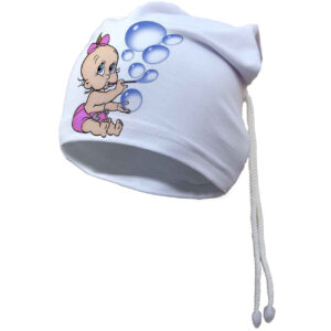 Soft and Stylish Baby Hat – for Protection and Style (0 to 12 months)