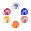 Artistic Porcelain Tea Set, Colorful Kosova Design, 12-Pieces – Stylish & Vibrant Tea & Coffee Collection