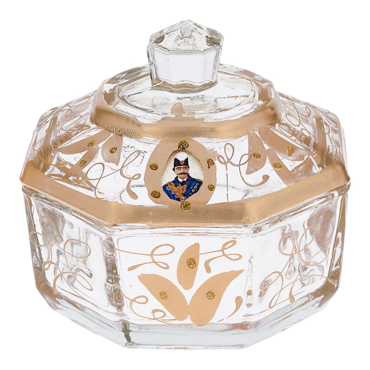 The 14-Piece Shah Abbasi Tea Set is a Traditional and Elegant  Designed for Serving Tea to Six People