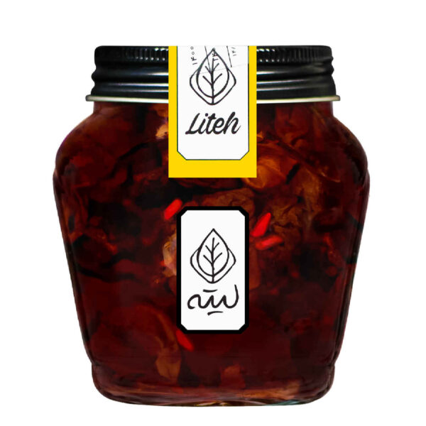 Persian Mixed Red Fruit Torshak in Syrup – Tangy & Sour Snack, 400 gr (Pack of 2)