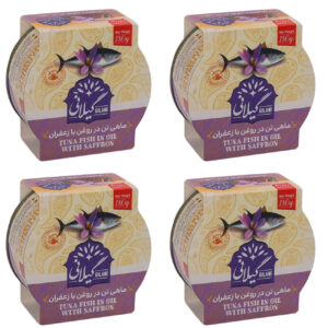 Tuna with Saffron – Gilani Canned Food 180 gram Pack of 4