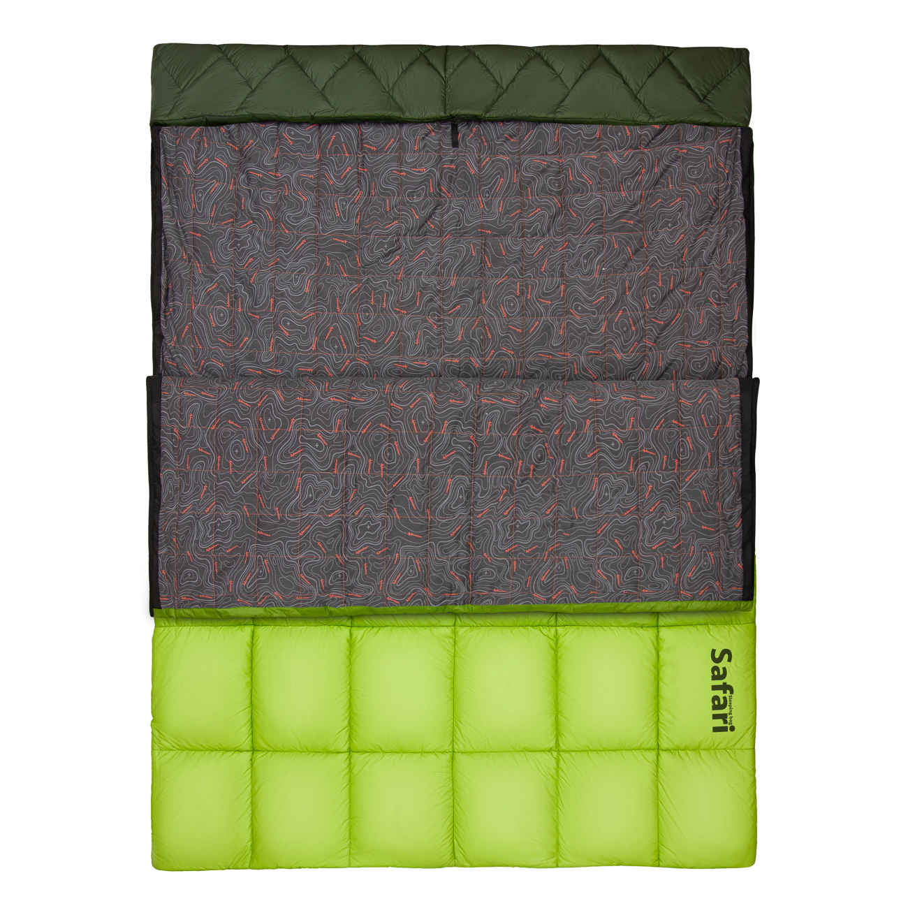 Two Person Sleeping Bag – All-Season Insulated for Camping & Hiking