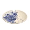 White Ceramic Dinnerware Plate - Microwave and Dishwasher Safe - Beautifully Crafted