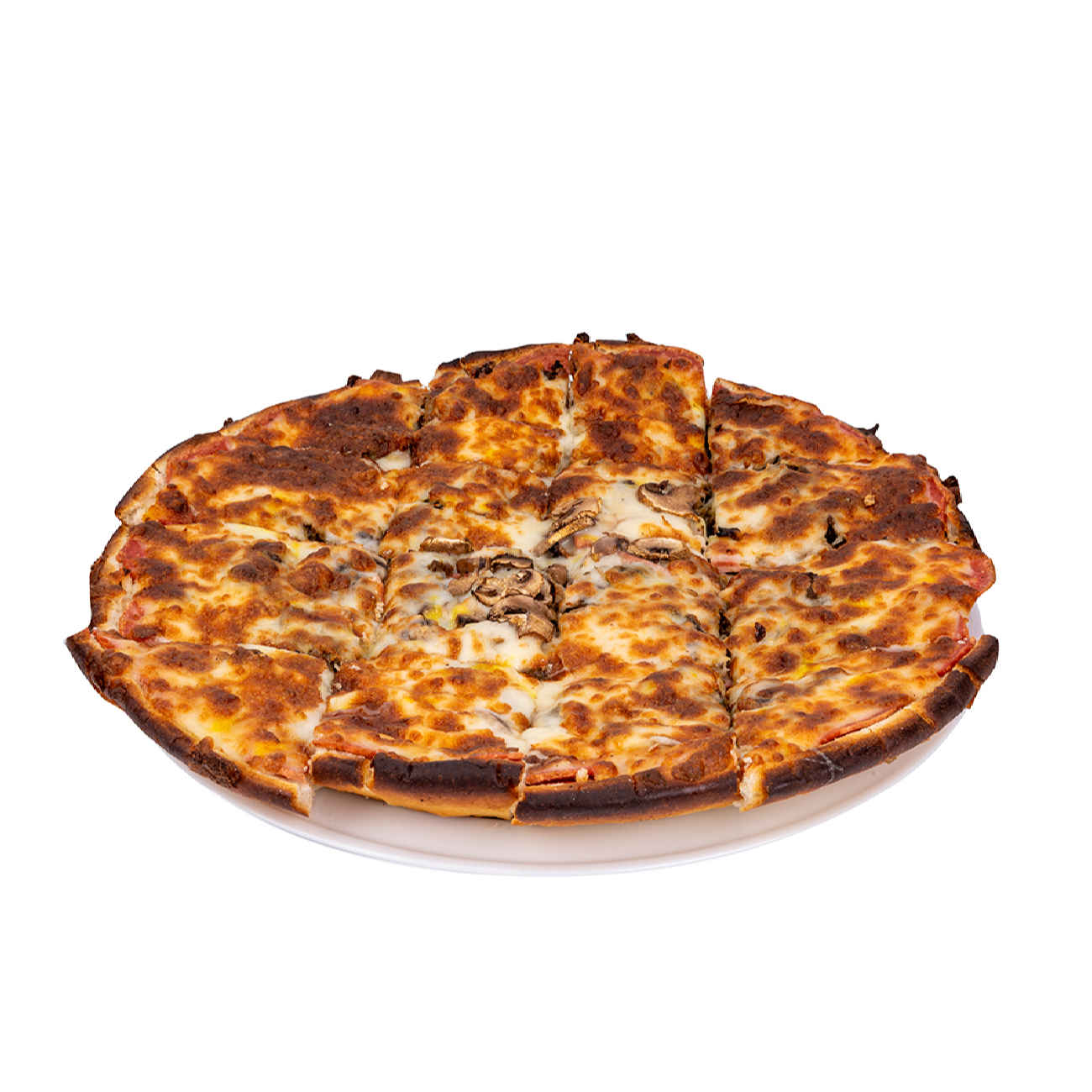 White Ceramic Dinnerware Plate – Microwave and Dishwasher Safe (Pack of 2)