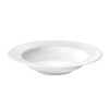 White Ceramic Dinnerware Plate – Microwave and Dishwasher Safe Perfect for Pasta