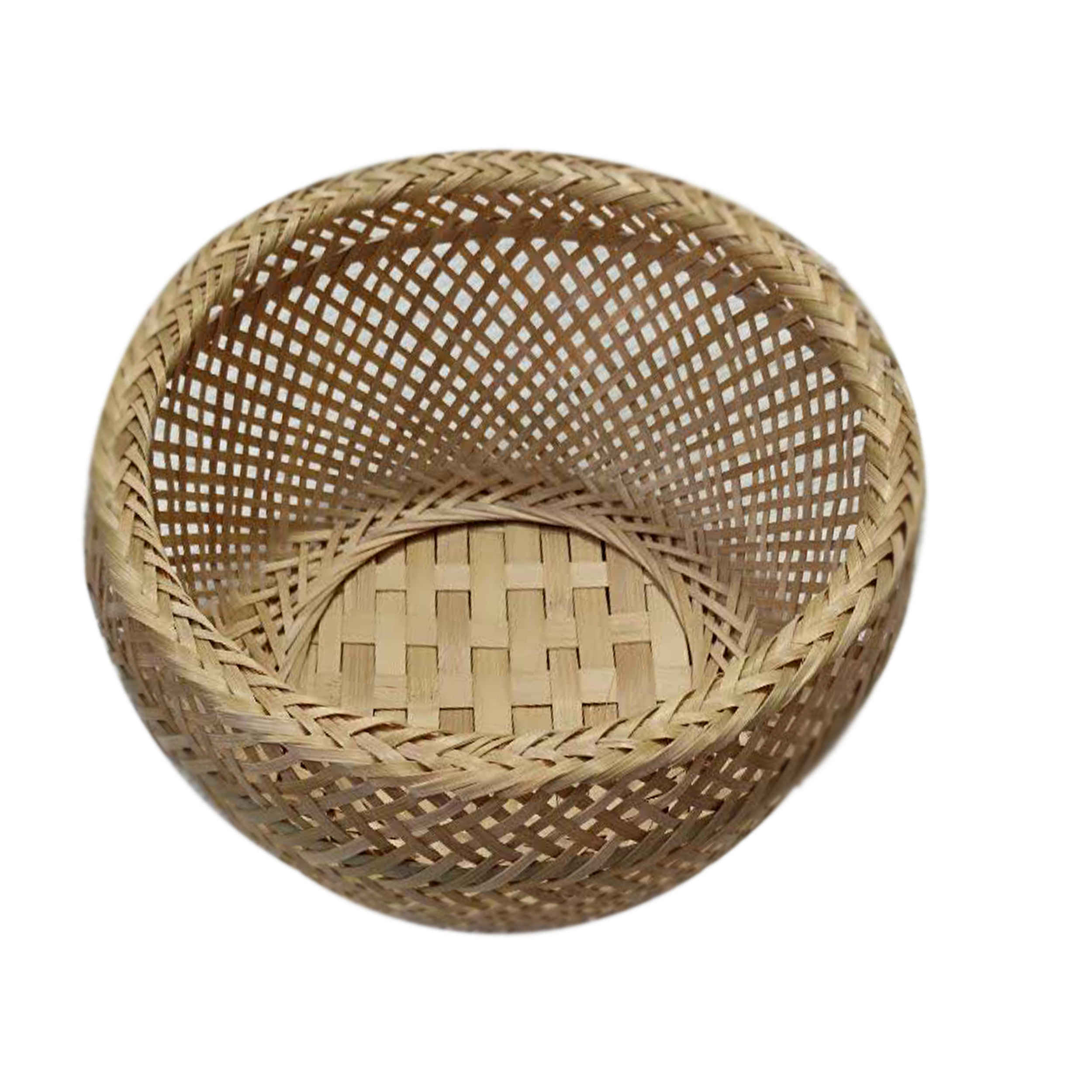 Wicker Basket Handwoven with Bambo Design – Storage Solutions to Stylish Decor