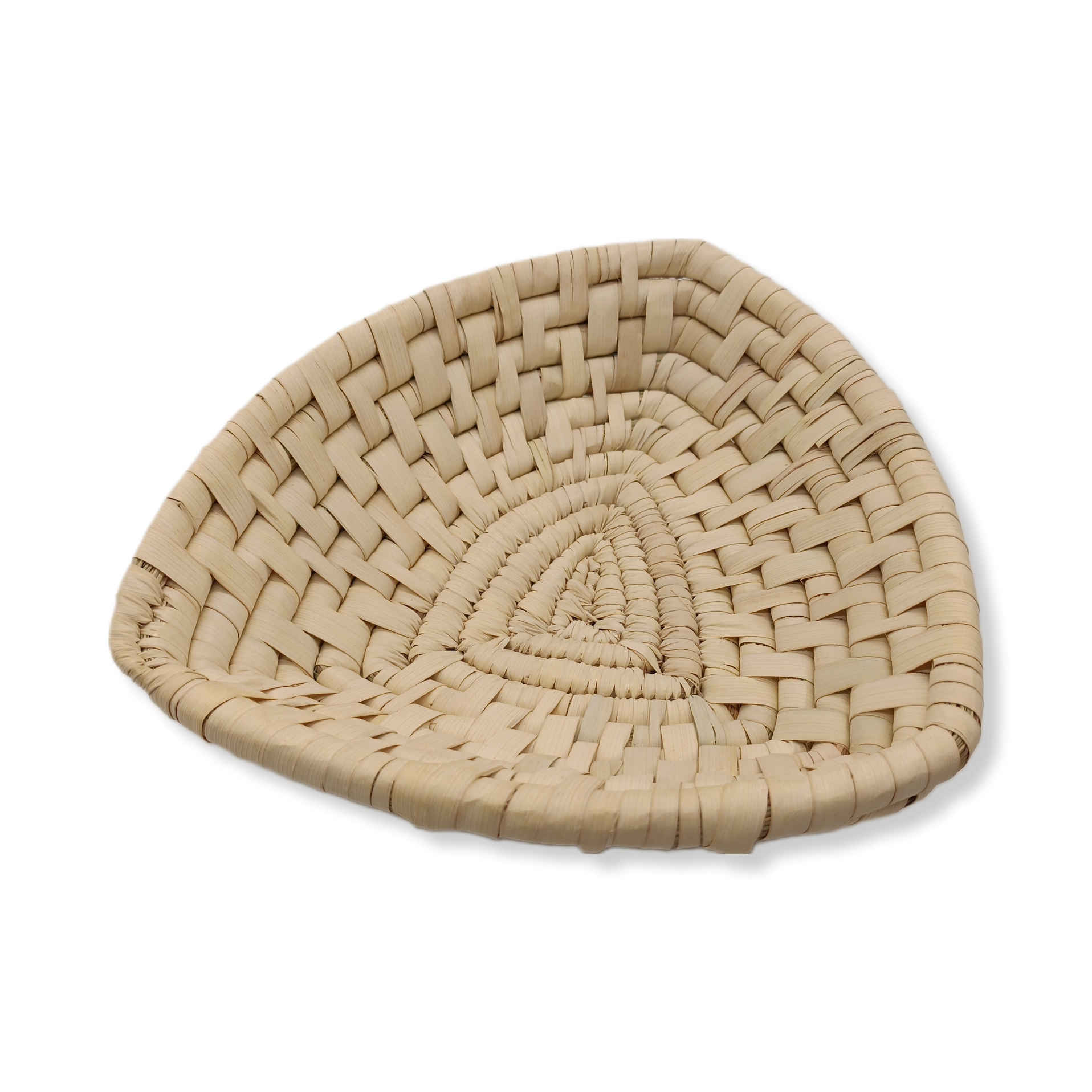 Wicker Basket Handwoven – Perfect for Fruit, Vegetable & Bread with Rustic Style
