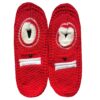 Women's Crochet Slipper Suitable for Ultimate Comfort and Warmth in Red