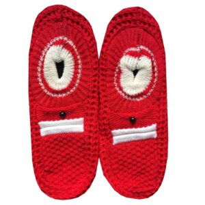 Women’s Crochet Slipper Suitable for Ultimate Comfort and Warmth in Red