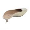 Women's Mashhad Natural Leather Mules Shoes Comfort and Stylish in Cream
