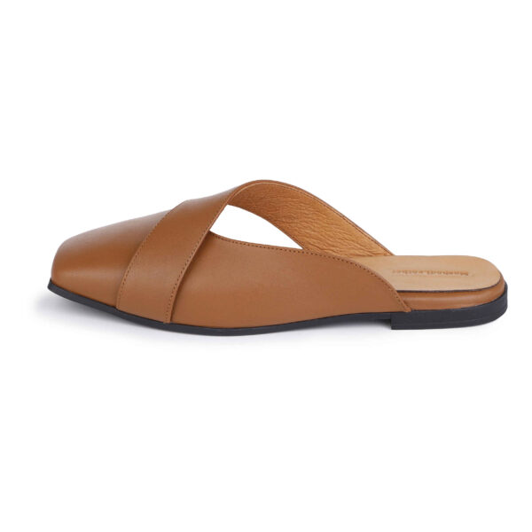 Women's Mashhad Natural Leather Mules Shoes - Perfect Balance of Comfort and Fashion