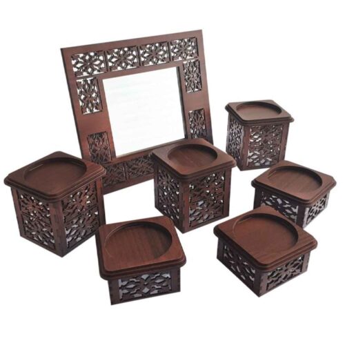 Wooden Haft Seen Set – Suitable for Nowruz & Creating Your Perfect Persian New Year Display