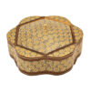 Wooden Khatam Kari Candy Bowl - Ideal for Home Decor and Special Events