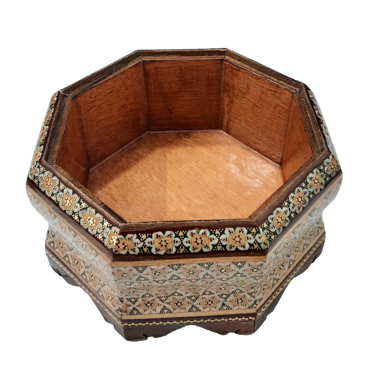 Wooden Khatam Kari Candy Bowl – for Your Tabletop decor and Festive Gatherings