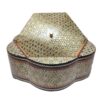 Wooden Khatam Kari Candy Bowl - Perfect for Gift & Home Decor with Lid