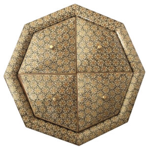 Wooden Khatam Kari Candy Bowl – Perfect Gift for Any Occasion & Home Décor