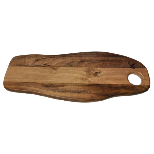 Wooden Serving & Cutting Board - Durable, Multi-Use Kitchen Board for Chopping