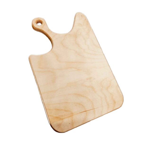 Wooden Serving & Cutting Board - for Chopping & Food Prep - Versatile Kitchen Tool