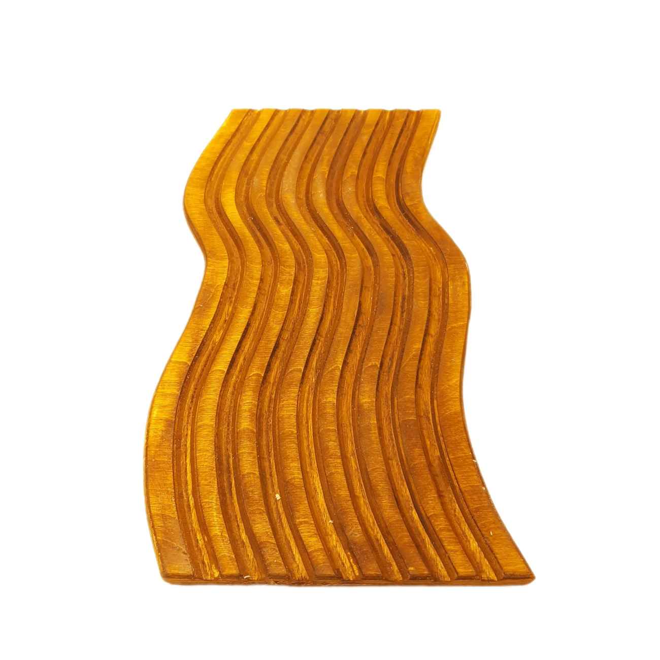 Wooden Serving & Cutting Board – for Meat and Cheese Board | Wave Model (Set of 2)