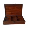Wooden Tea Bag Organizer Box - Perfect for Home and Office Use