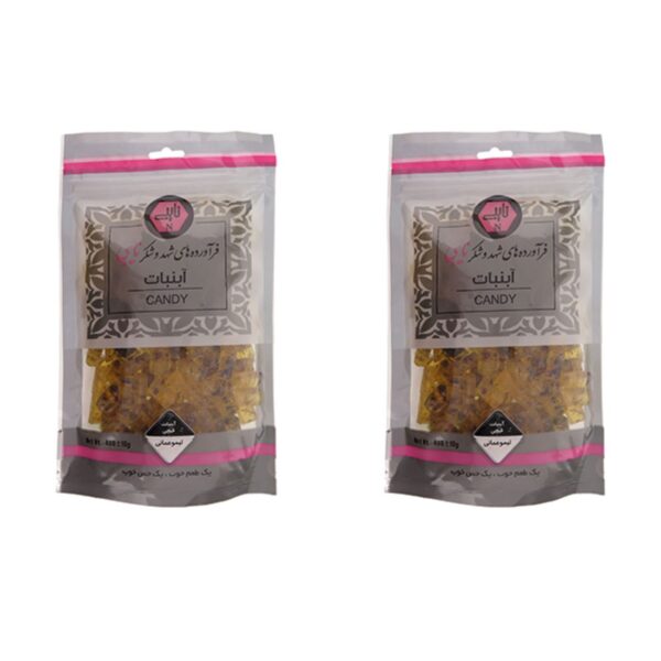 Abnabat Gheychi – Persian Dried lime Flavoured Hard Candy, 800 gr (2 Packs)