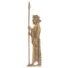 Achaemenid Soldier Statue - Polyester, Detailed Design, Durable for Collectors and Home Decor