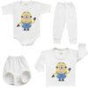 Adorable Minions Baby Clothing Set Soft and Cozy with Cute Minion Design