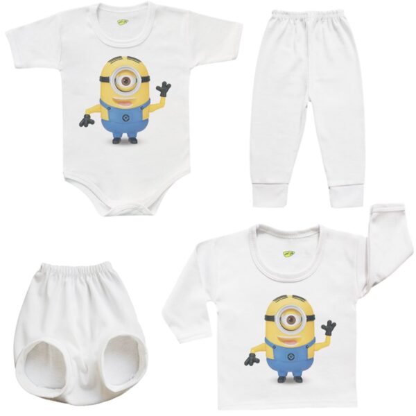 Adorable Minions Baby Clothing Set Soft and Cozy with Cute Minion Design