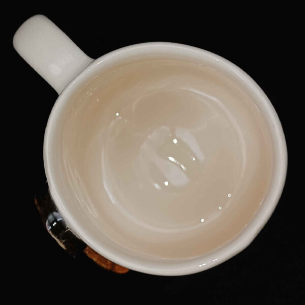 Artistic Ceramic Cup – Perfect for Gifting and Collecting with Girl Design