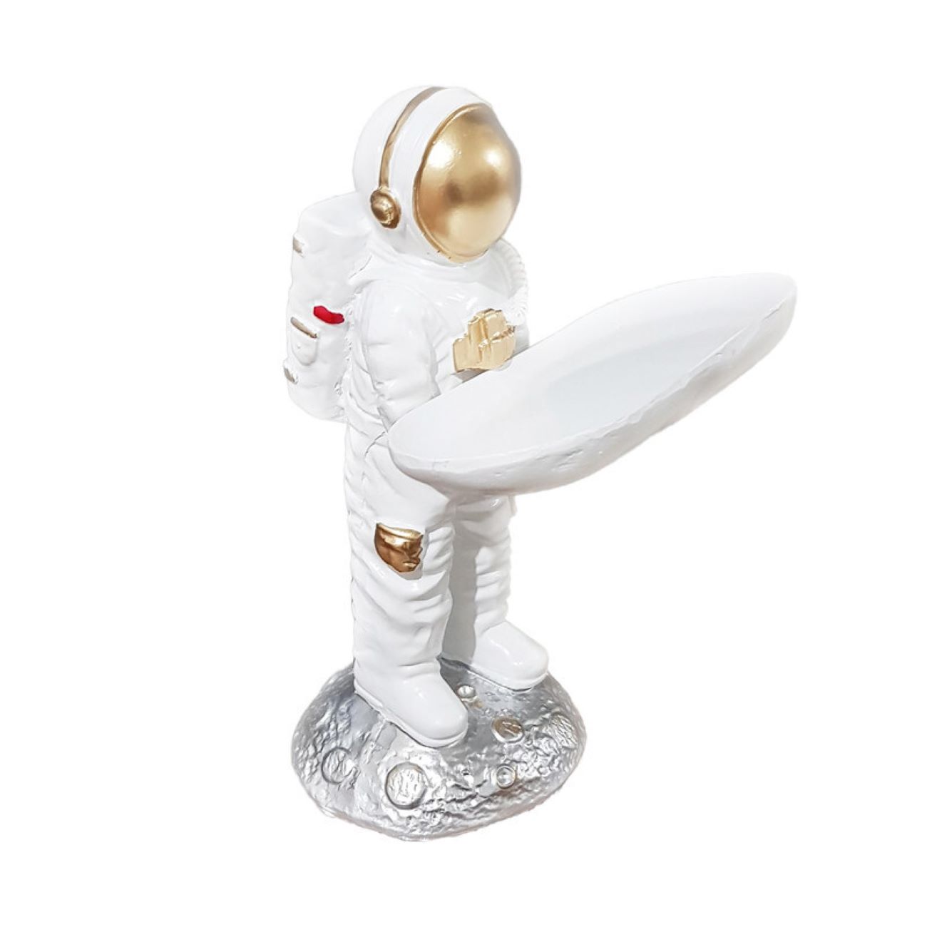 Astronaut Host Model Statue A Unique Space-Themed Decor for Your Home or Office