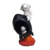 Astronaut and Spaceship Model Statue A Captivating Space-Themed Decor for Your Home